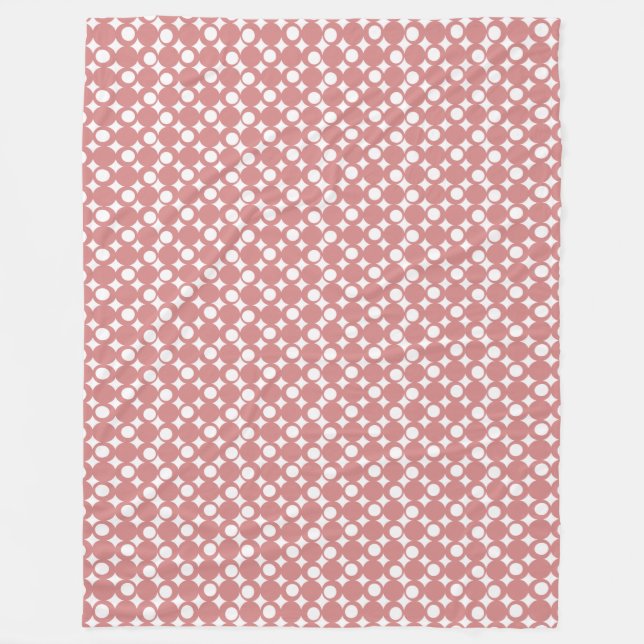 Couverture Polaire Conception de boule Mod rose @ Emporio Moffa (Devant)