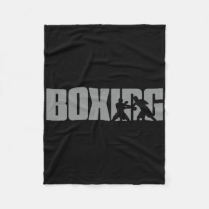 Couverture Polaire Conception De Boxe Pour Boxer - Boxe