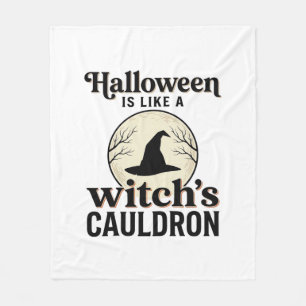 Couverture Polaire Conception de chemise de ville d'Halloween de chât