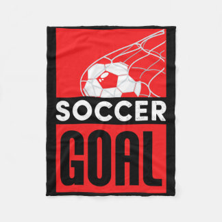 Couverture Polaire Conception de football Clic pour les joueurs et le