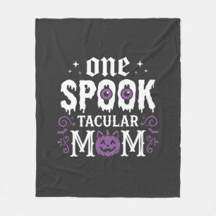 Couverture Polaire Conception de Halloween pour maman Spooktacular_1