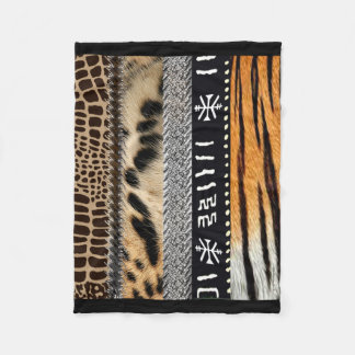 Couverture Polaire Conception de la tribu africaine Abstraite 2