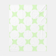 Conception de motif en étoile pastel blanc et vert