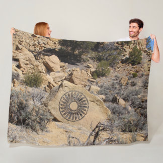 Couverture Polaire Conception de poterie Mimbres