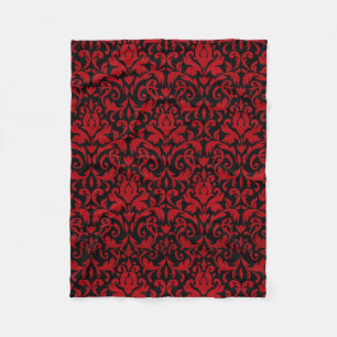 COUVERTURE POLAIRE CONCEPTION DE ROUGE ET DE NOIR