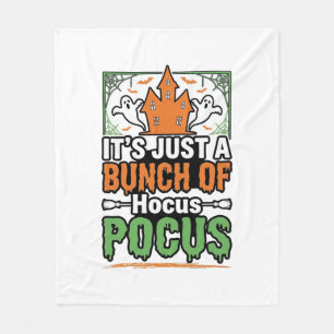 Couverture Polaire Conception de vecteur de citation Hocus Pocus Hall