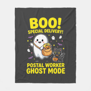 Couverture Polaire Conception d'Halloween pour les travailleurs posta