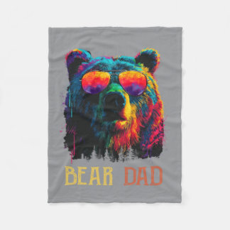 Couverture Polaire Conception d'ours drôle pour les hommes femmes ama