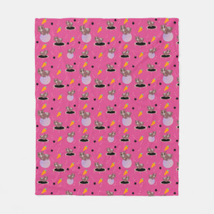 Couverture Polaire Conception drôle de fitness pour cochons d'Inde