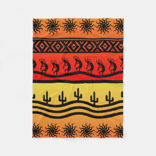 Couverture Polaire Conception du sud-ouest de désert tribal aztèque