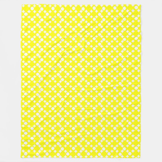 Couverture Polaire Conception d'une balle jaune mod @ Emporio Moffa (Devant)