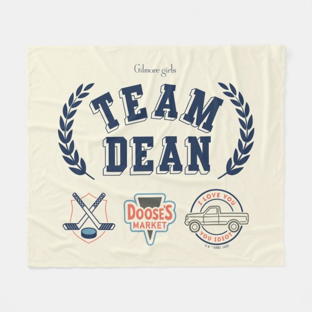 Couverture Polaire Conception Team Dean Gilmore Girls (Devant (Horizontal))