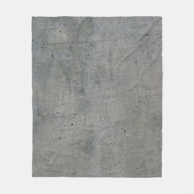 Couverture Polaire Concrete cement wall gray texture (Devant)