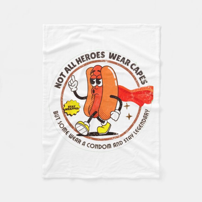 Couverture Polaire Condom Legend Inappropriate Funny 90s Retro T Funn (Devant)