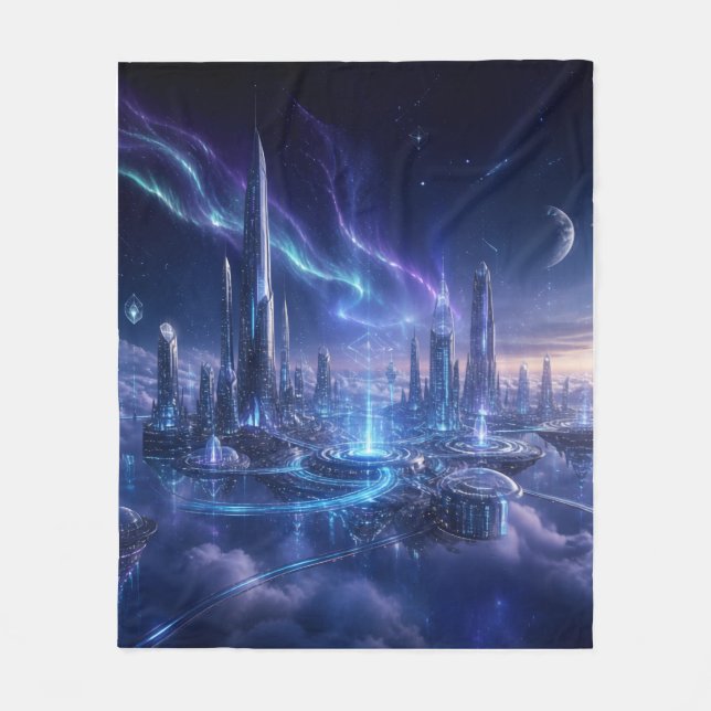 Couverture Polaire 🌌 Confort Futur (Devant)
