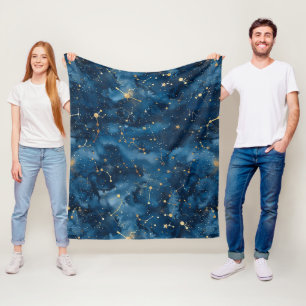 Couverture Polaire Constellation céleste - Nuit étoilée (7)