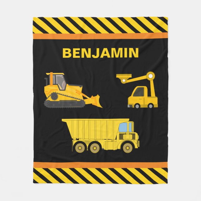 Couverture Polaire Construction de camions (Devant)