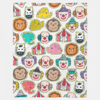 Couverture Polaire cookies de cirque multi