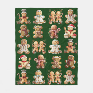 Couverture Polaire Cookies en pain d'épices Garçons et filles adorabl