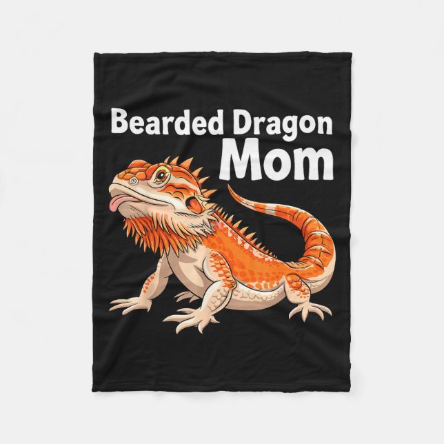 Couverture Polaire Cool Bearded Dragon Art For Women Girls Bearded Dr (Devant)