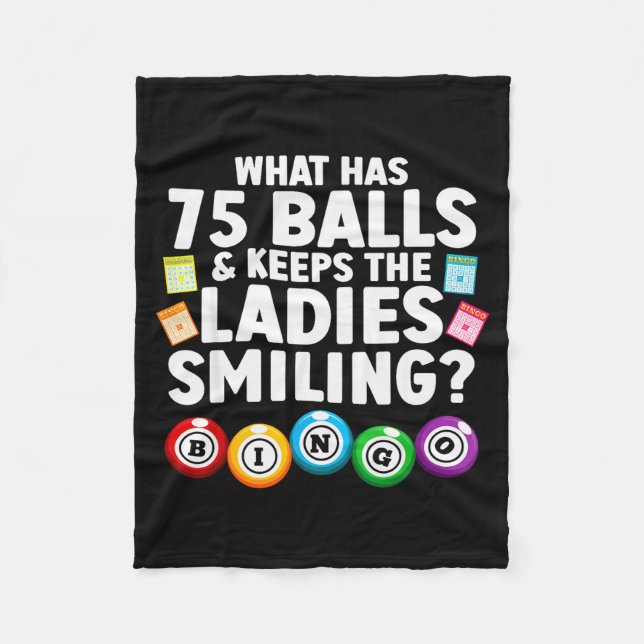 Couverture Polaire Cool Bingo Novelty For Men Women Bingo Lover Bingo (Devant)