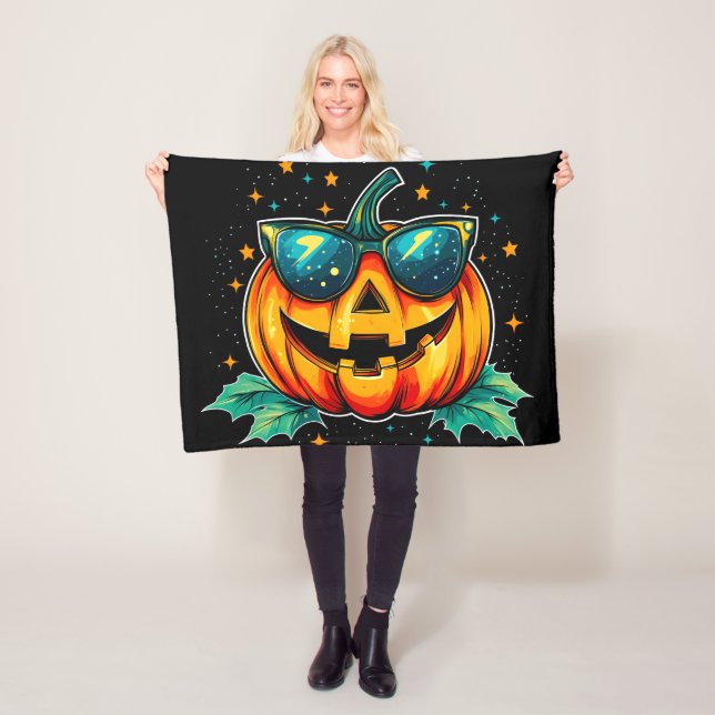 Couverture Polaire Cool cosmique Jack-O-Space (En situation)