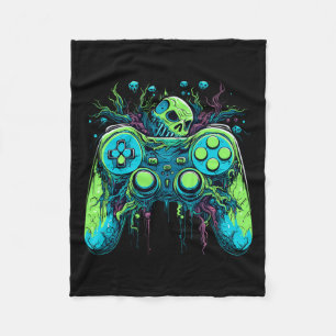 Couverture Polaire Cool éffrayant Jeu vidéo contrôleur de jeu 1