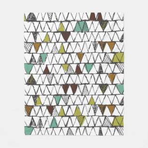 Couverture Polaire Cool et tendance motif sans couture de doo dessiné