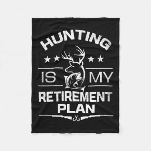 Couverture Polaire Cool Retraité Chasse Est Mon Régime De Retraite Pê