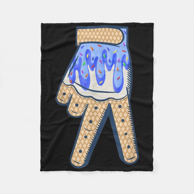 Couverture Polaire Cool Sport Baseball Accueil Plate Drift Avec Des É (Devant)