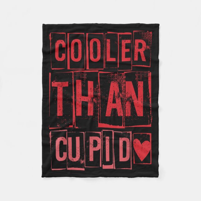 Couverture Polaire Cooler Than Cud Cute Valentine's Day Kids Boys Gir (Devant)