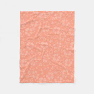 Couverture Polaire Coordonnatrice de l'Aloha Honeys Hibiscus hawaïen