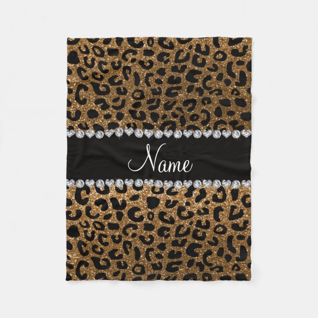 Couverture Polaire Copie nommée faite sur commande de guépard de (Devant)