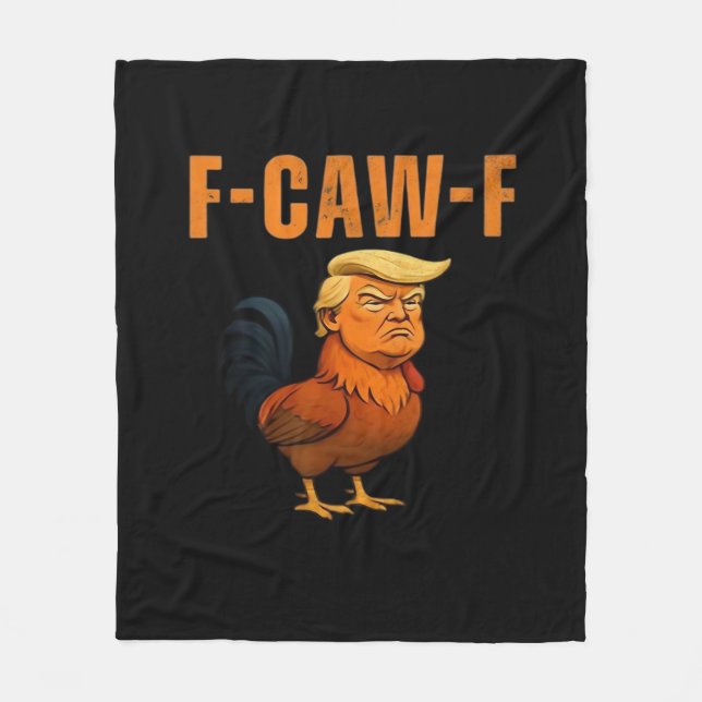 Couverture Polaire Coq F-Caw-F Anti Classique (Devant)