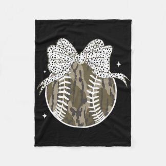 Couverture Polaire Coquette Bow Game Day Sell Softll Camouflage Cheer