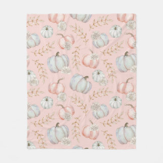 Couverture Polaire Coquette de chute rose