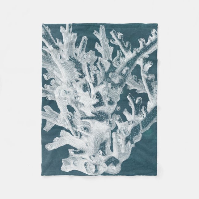 Couverture Polaire Corail azuré I (Devant)