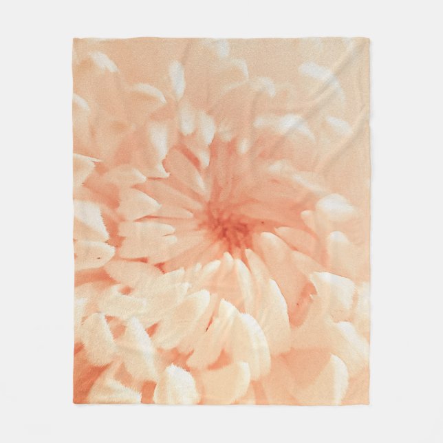 Couverture Polaire Coral Chrysanthemum (Devant)