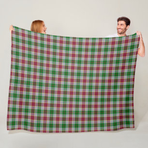 Couverture Polaire Cornish Family Tartan - Rosevear