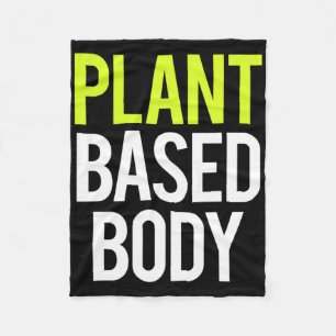 Couverture Polaire Corps à base de plante Vegan Gym Bodybuilding Entr