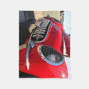 Couverture Polaire Corvette rouge