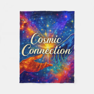 Couverture Polaire 🪐 Cosmic Connection Fleece Blanket 30x40