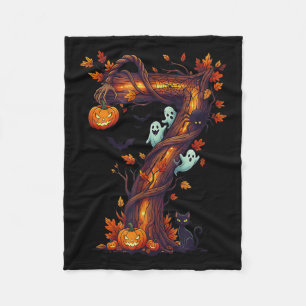 Couverture Polaire Costume de citrouille Halloween Memes Numéro 7 67 