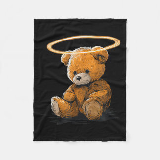 Couverture Polaire Costume de Halo de Gros Ours en Peluche