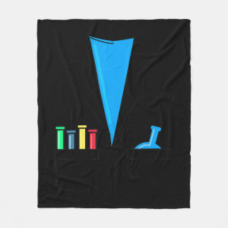 Couverture Polaire Costume de scientifique fou Chimie Nerd Fun Scienc