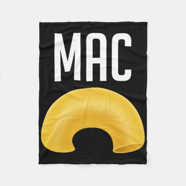 Couverture Polaire Costume D'Halloween Macaroni Et Fromage Fun Corres (Devant)