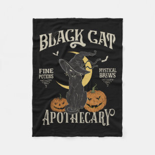 Couverture Polaire Costume d'Halloween rétrograde Chat noir Salem Apo