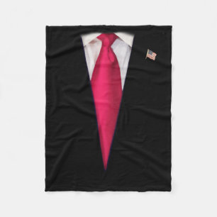 Couverture Polaire Costume d'Halloween Trump pour enfants