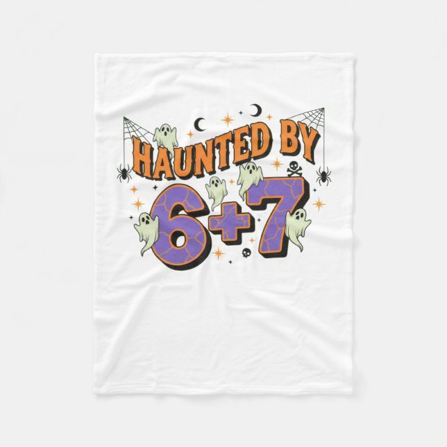 Couverture Polaire Costume Halloween 67 Meme ensorcelé  (Devant)