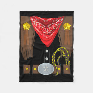 Couverture Polaire Costume Halloween Costume Enfants Cow-boy